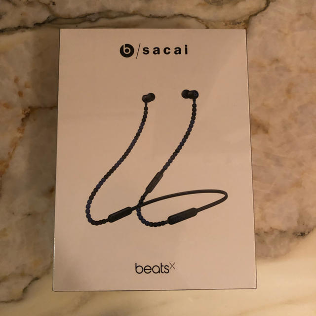 ヘッドフォン/イヤフォン新品未使用 Beats x Sacai Black beatsx