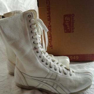 オニツカタイガー(Onitsuka Tiger)のｵﾆﾂｶﾀｲｶﾞｰｽﾎﾟｰﾂｼｬｰｽﾞ　GRACE  HI (スニーカー)