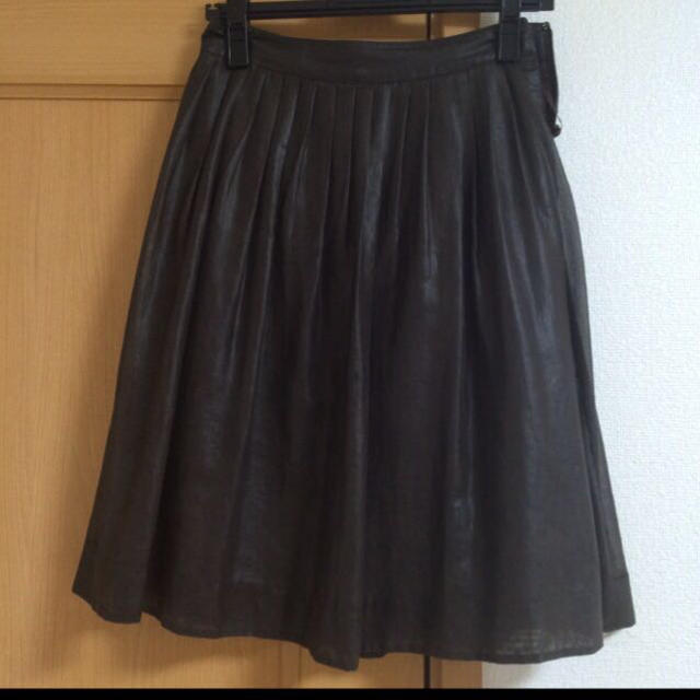 MUJI (無印良品)(ムジルシリョウヒン)のシフォンスカート レディースのスカート(ひざ丈スカート)の商品写真