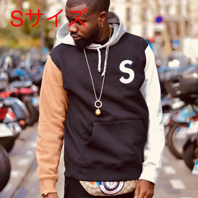 supreme S Logo Colorblocked Hooded 「#えぬわた砲」 メンズ