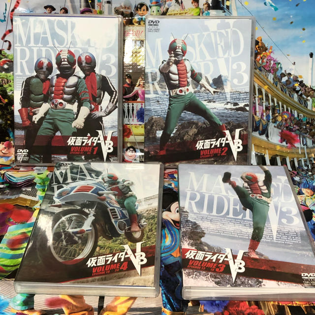 仮面ライダーV3 DVD9本セット