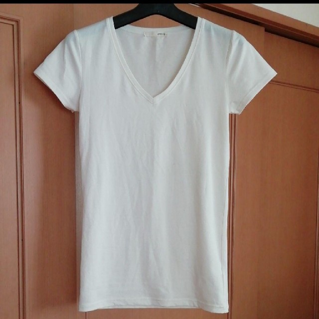 moussy(マウジー)のmoussy マウジー ストレッチＴシャツ レディースのトップス(Tシャツ(半袖/袖なし))の商品写真