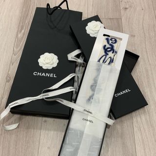 シャネル(CHANEL)のCHANEL ヘアバンド スカーフ (バンダナ/スカーフ)