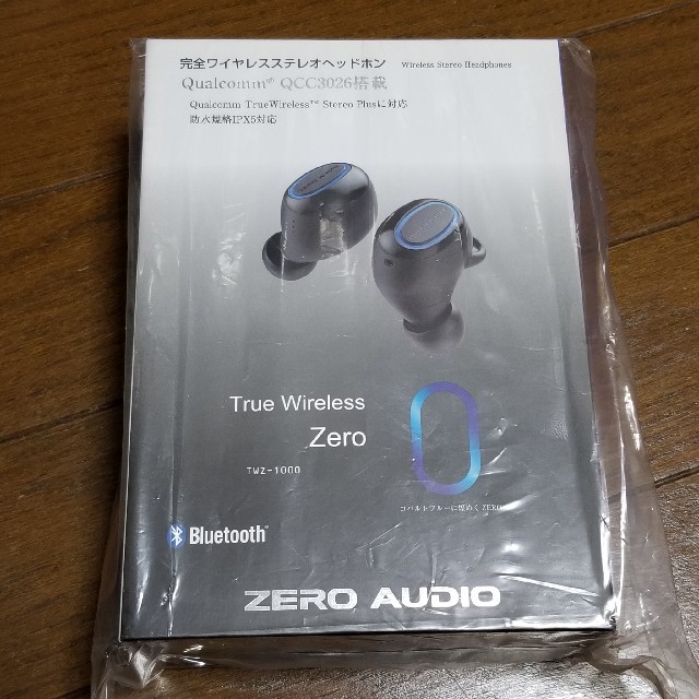 新品未開封 ZERO AUDIO TWZ-1000 スマホ/家電/カメラのオーディオ機器(ヘッドフォン/イヤフォン)の商品写真