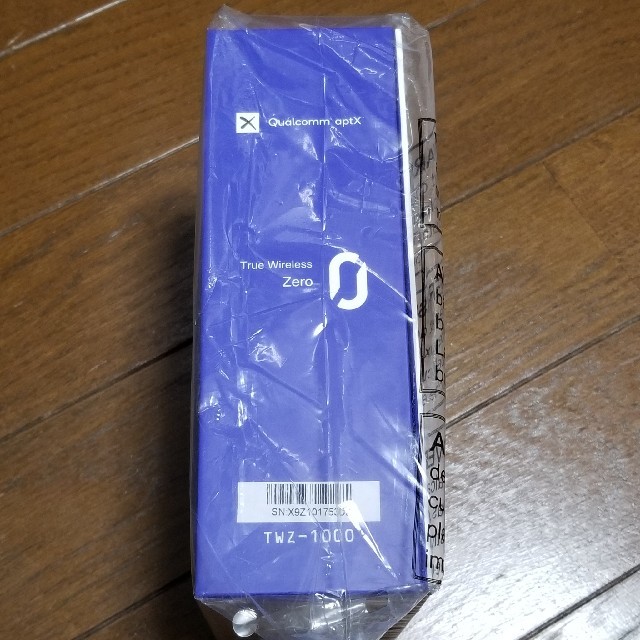 新品未開封 ZERO AUDIO TWZ-1000 スマホ/家電/カメラのオーディオ機器(ヘッドフォン/イヤフォン)の商品写真