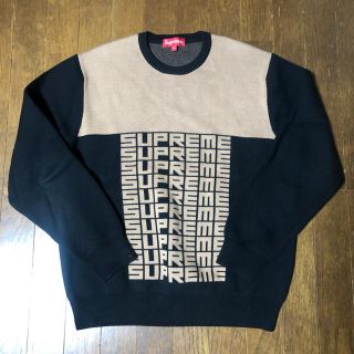 シュプリーム(Supreme)のsupreme repeat sweater シュプリーム セーター(ニット/セーター)