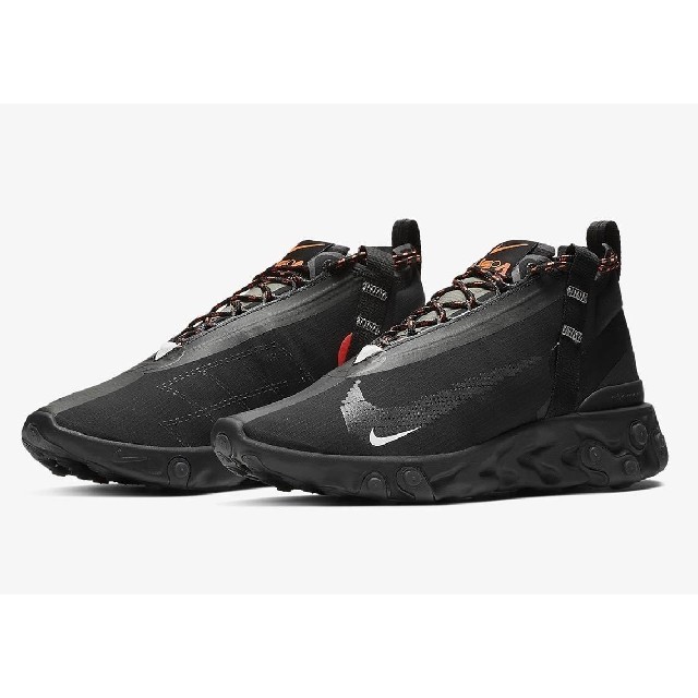 メンズNIKE REACT RUNNER MID WR ISPA ナイキ  28cm