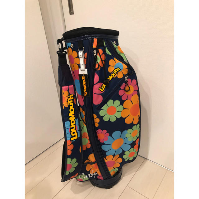 Loudmouth(ラウドマウス)の【新品未使用】LOUDMOUTH キャディバッグ☆ヘッドカバー付き スポーツ/アウトドアのゴルフ(バッグ)の商品写真