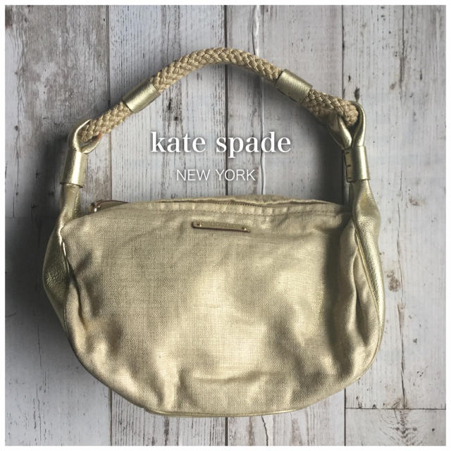 kate spade NEW YORK☆ワンショルダーバッグ ゴールド