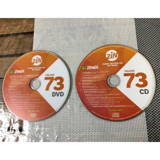 ズンバ(Zumba)の【セット】ZUMBA ZIN Vol. 73 DVD & CD (スポーツ/フィットネス)