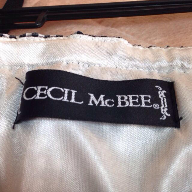 CECIL McBEE(セシルマクビー)の値下げ！セシル＊ギンガムチェックワンピ レディースのワンピース(ミニワンピース)の商品写真