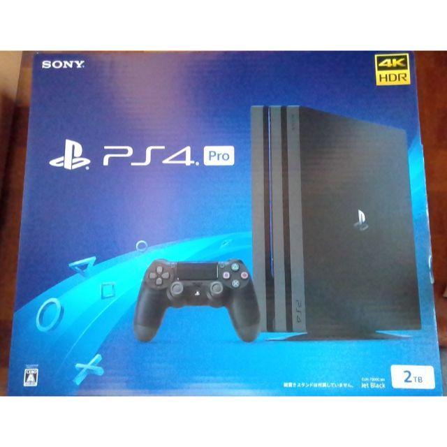 PS4 PlayStation4 Pro ジェット・ブラック 2TBエンタメ/ホビー