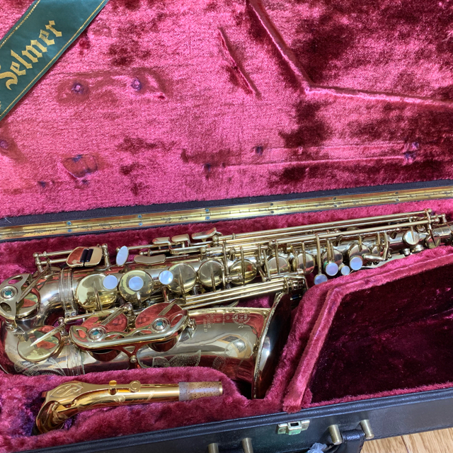 アルトサックス H.Selmer SA80Ⅱ  GPネック(金メッキ）、セルマー 楽器の管楽器(サックス)の商品写真