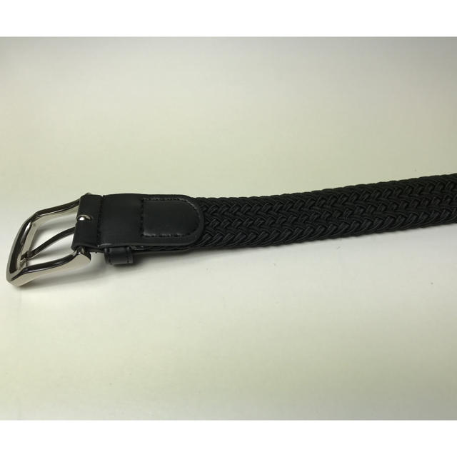 牛革 学生メッシュベルト 本革 メンズ スクール 学生 制服 中学生 Sサイズ メンズのファッション小物(ベルト)の商品写真