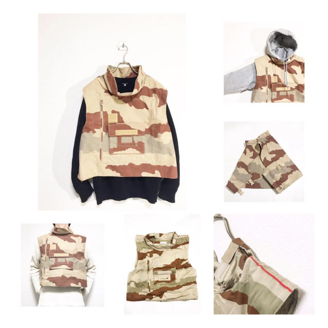 COMME des GARCONS(コムデギャルソン)の新品 vintage ヴィンテージ 軍モノ 軍物 ミリタリー ベスト ジャケット メンズのジャケット/アウター(ミリタリージャケット)の商品写真