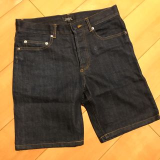 アーペーセー(A.P.C)のA.P.C/ アーペーセー  ノンウォッシュ ハーフデニムパンツ XS(ショートパンツ)