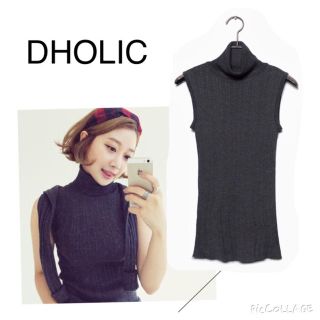 ディーホリック(dholic)の【DHOLIC】ノースリーブニット(ニット/セーター)