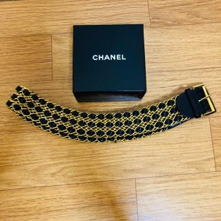 シャネル(CHANEL)の極美品 vintage CHANEL chain belt premiere(ベルト)