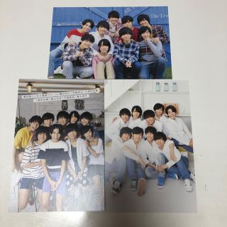 ジャニーズジュニア(ジャニーズJr.)のジャニーズJr.カレンダーポストカード(男性タレント)