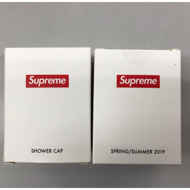 Supreme(シュプリーム)のシュプリーム シャワーキャップ 2個 コスメ/美容のボディケア(バスグッズ)の商品写真