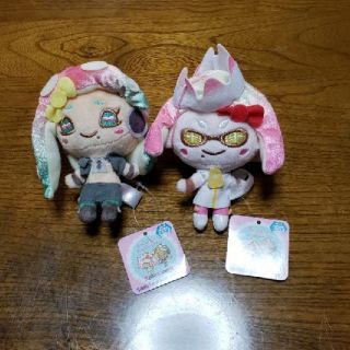 スプラトゥーン2✖️サンリオ テンタクルズ ぬいぐるみ 全2種の通販 by