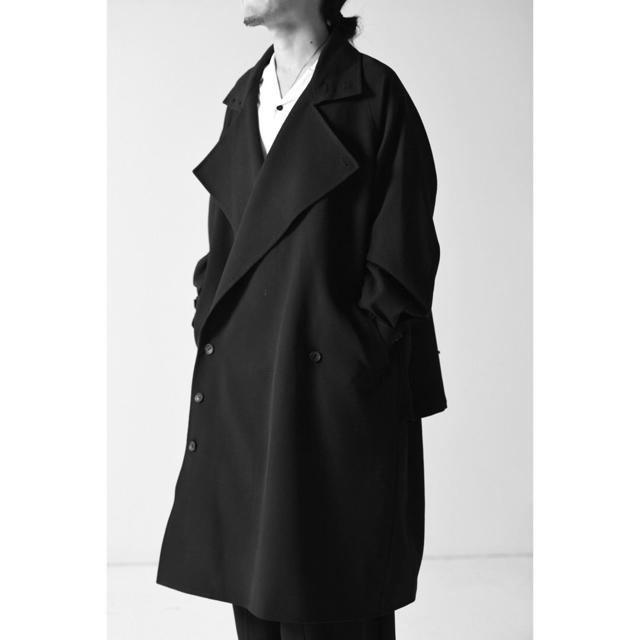 bishool ウールギャバジン トレンチコート - トレンチコート