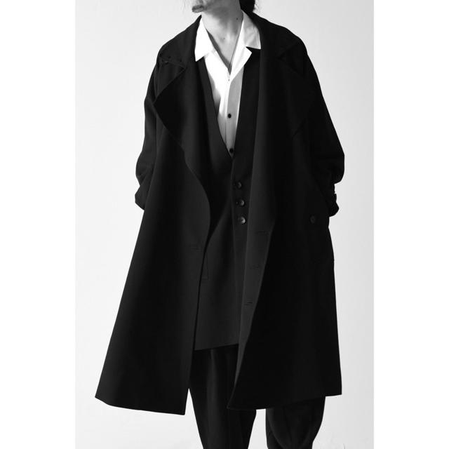 bishool ウールギャバジン トレンチコート - トレンチコート