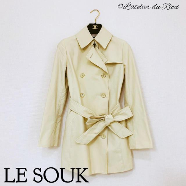 Le souk(ルスーク)の《美品》Le souk 定番デザイン 春 トレンチコート 36 レディースのジャケット/アウター(トレンチコート)の商品写真