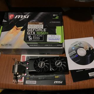 MSI GeForce GTX 1050Ti LP(PCパーツ)