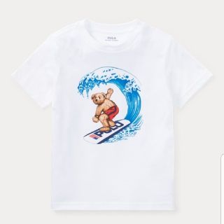 ラルフローレン(Ralph Lauren)のラルフローレン　新品　Tシャツ　3T 100cm　ベア　サーフィン　正規品(Tシャツ/カットソー)