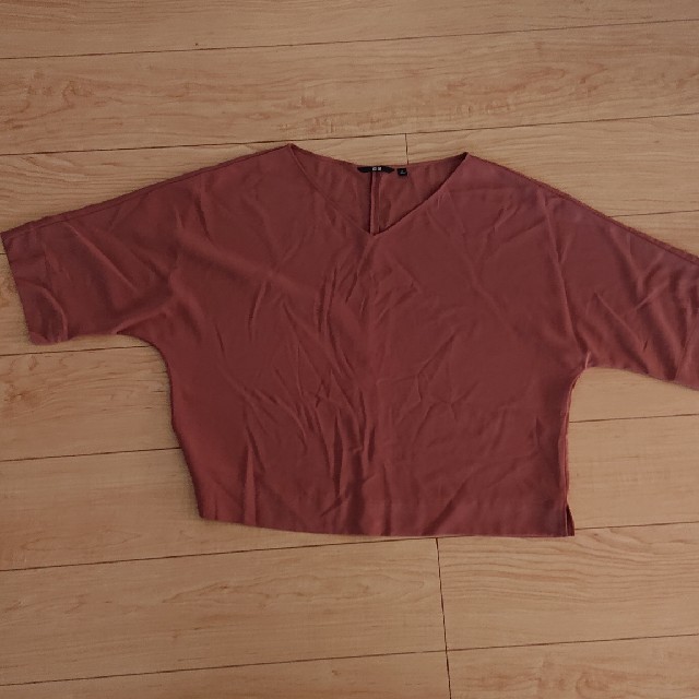UNIQLO(ユニクロ)のドレープブラウス  ２着セット レディースのトップス(シャツ/ブラウス(半袖/袖なし))の商品写真