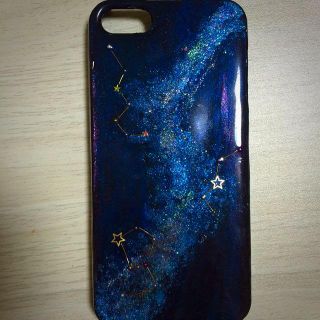 iPhone5s 宇宙柄(モバイルケース/カバー)