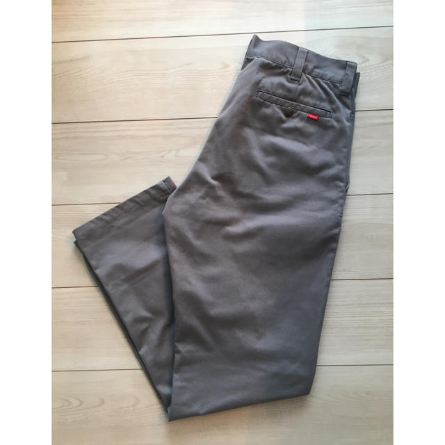 希少 【 Supreme 】 Work Pant グレー W30パンツ