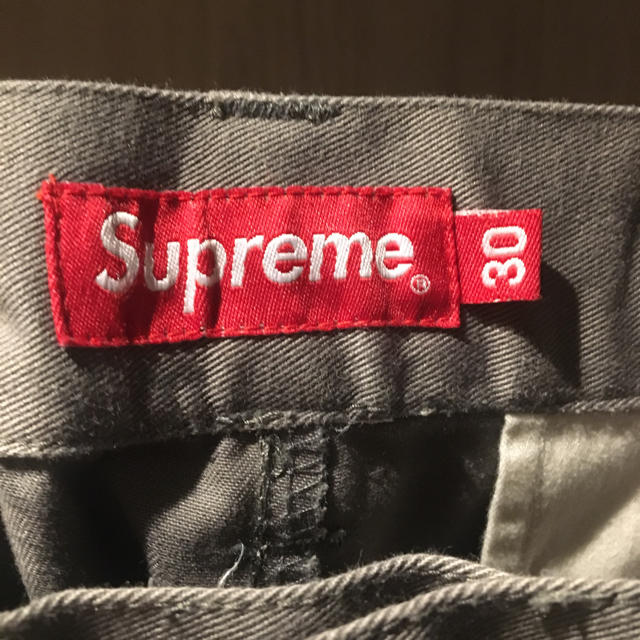 Supreme(シュプリーム)の希少 【 Supreme 】 Work Pant グレー W30 メンズのパンツ(ワークパンツ/カーゴパンツ)の商品写真