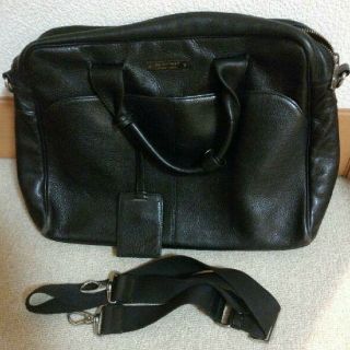 バーバリーブラックレーベル(BURBERRY BLACK LABEL)の07とも様専用 usedバーバリーブラックレーベルレザービジネスバッグブラック(ビジネスバッグ)