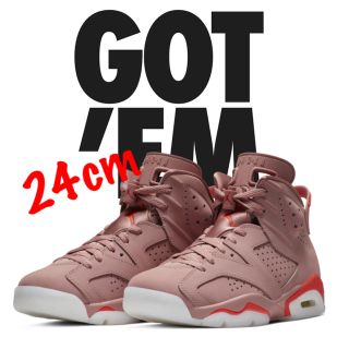 ナイキ(NIKE)のNIKE air jordan6 MILLENNIAL PINK(スニーカー)