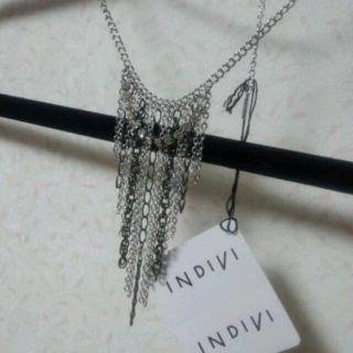 インディヴィ(INDIVI)のINDIVI　新品ネックレス(ネックレス)