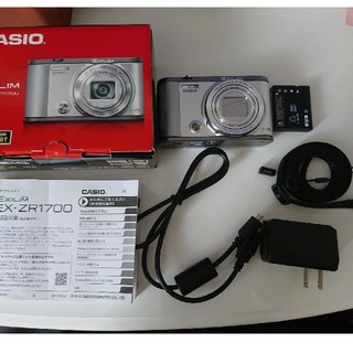 カシオ(CASIO)のカシオ EX ZR1700SR  新品同様 (コンパクトデジタルカメラ)