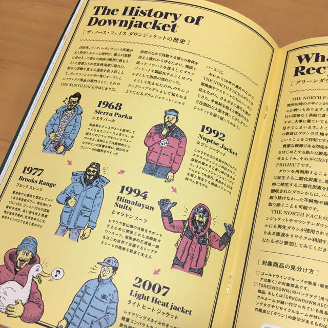 THE NORTH FACE(ザノースフェイス)のTHE NORTH FACE DOWN JACKET STYLE BOOK エンタメ/ホビーの雑誌(ファッション)の商品写真