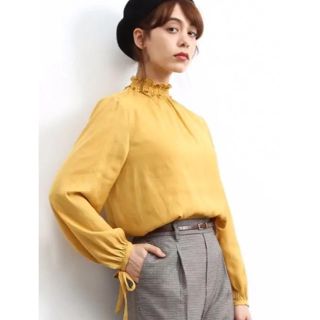 ロペピクニック(Rope' Picnic)のRope'picnic♡シャーリングハイネックブラウス(シャツ/ブラウス(長袖/七分))