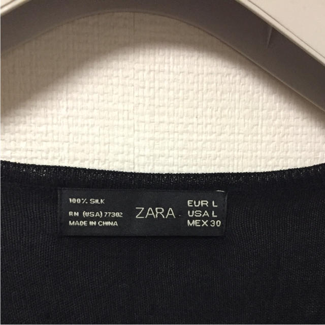 ZARA(ザラ)のZARAシルクニット レディースのトップス(ニット/セーター)の商品写真