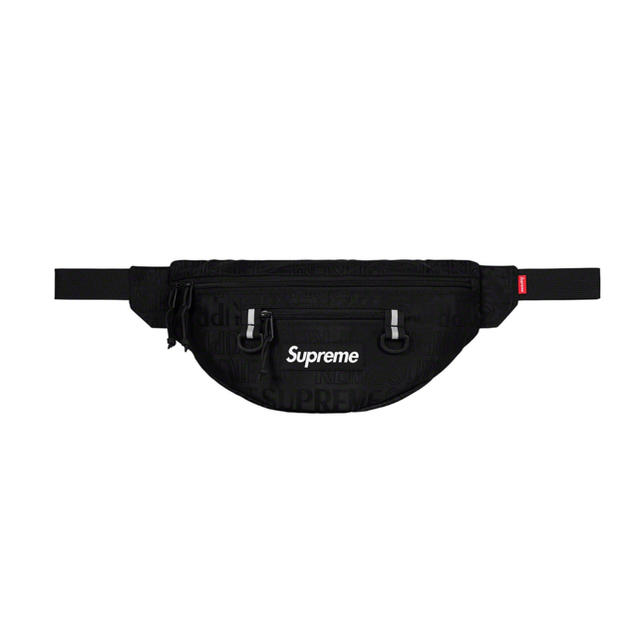 supreme 19ss Waist Bag Black ウエストバッグ 黒