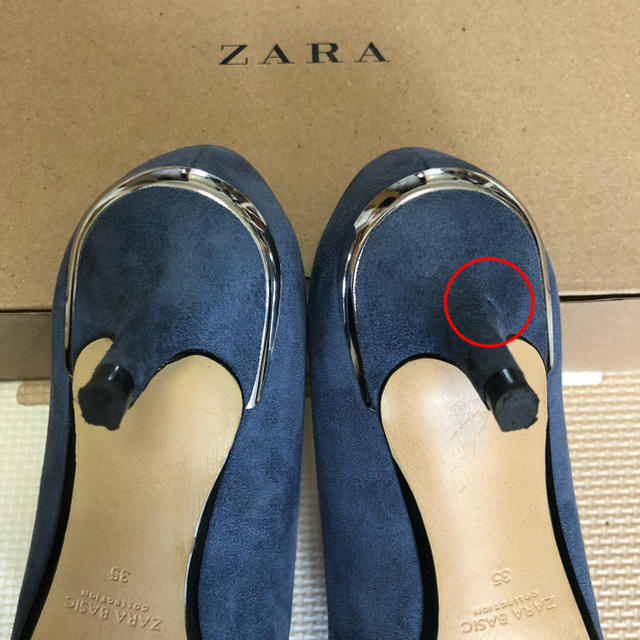 ZARA(ザラ)のZARA パンプス ローヒール レディースの靴/シューズ(ハイヒール/パンプス)の商品写真