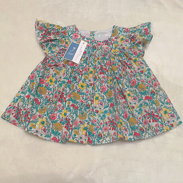 Jacadi(ジャカディ)のジャカディ 2018SS リバティブラウス 24m キッズ/ベビー/マタニティのキッズ服女の子用(90cm~)(ブラウス)の商品写真