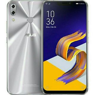 エイスース(ASUS)の☆3/24迄　新品未開封 zenfone5Z (ZS620KL)スペースシルバー(スマートフォン本体)