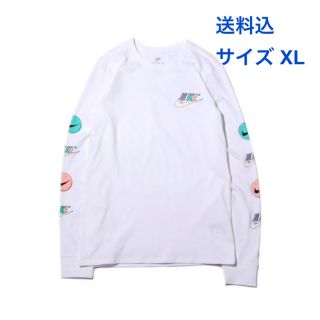 ナイキ(NIKE)のNIKE AS HAVE A NIKE DAY LS TEE 1 WHITE(Tシャツ/カットソー(七分/長袖))