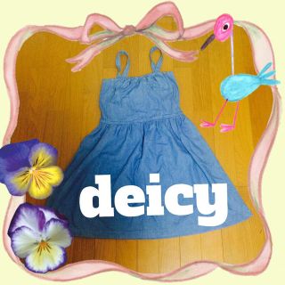 デイシー(deicy)のdeicy♡デニムワンピース(ミニワンピース)