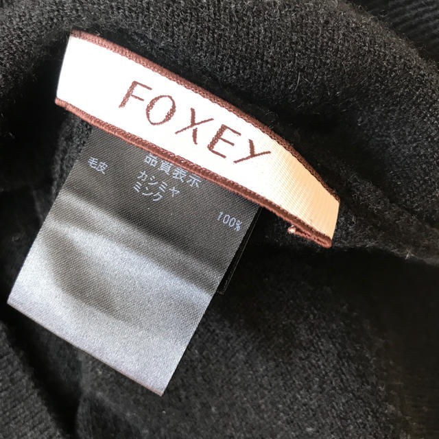 FOXEY BOUTIQUE♡ ミンク襟付きカシミヤセーター