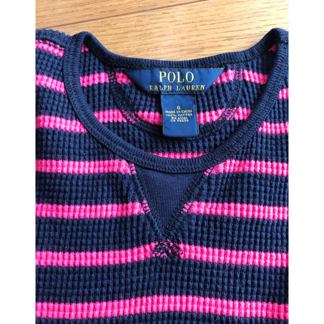 Ralph Lauren(ラルフローレン)の新品 ラルフローレン ワンピース 120 キッズ/ベビー/マタニティのキッズ服女の子用(90cm~)(ワンピース)の商品写真