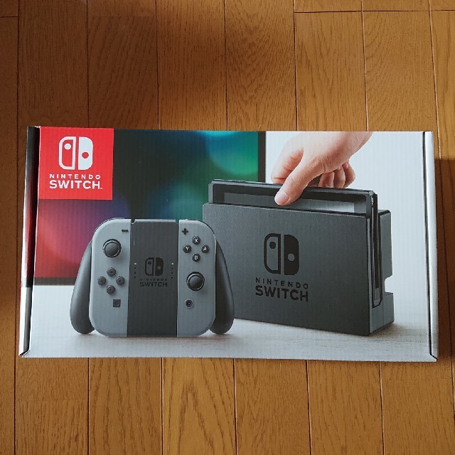 任天堂 - Nintendo Switch 本体 グレー 未開封新品の通販 by Fe's shop